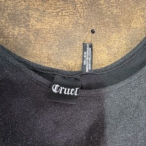 Cruel Girl Black Tank Top